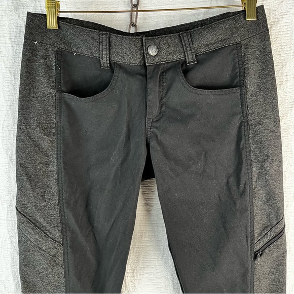 Prana Two Tone Pants Womens 8 Skinny Riding Jodhpur looking pants, not actually - Picture 2 of 16